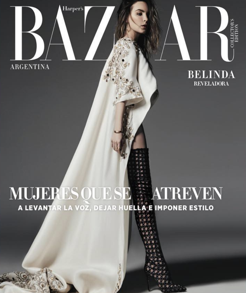 HARPER'S BAZAAR Argentina - Belinda Pop wears AZZI & OSTA featured on ...