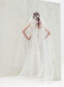 bridal gown back