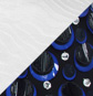 Offwhite | Black Blue Embro